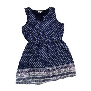 Pink Rose Tanks Dress, Size XL